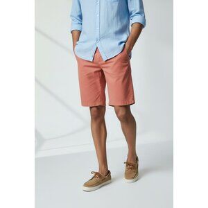 The Rail Mens Coral Cotton Casual Flat-Front Shorts Size 36 W